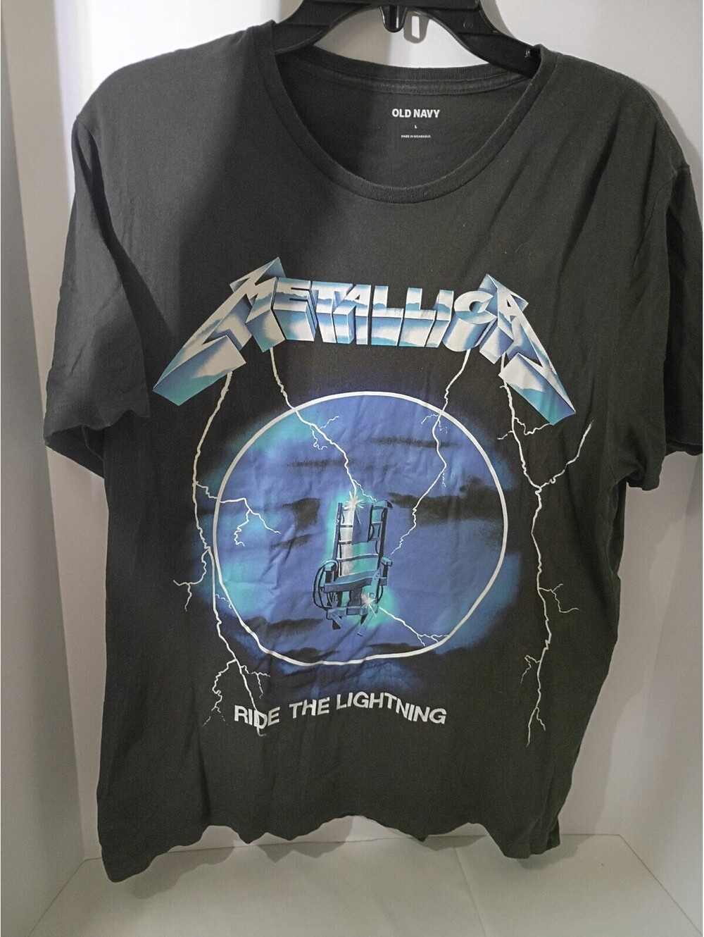 Metallica Ride the Lightning T Shirt